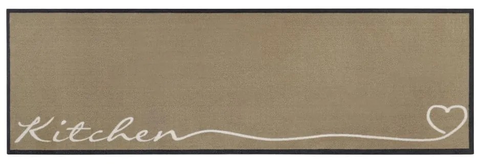 Runner da cucina beige, 50 x 150 cm Cook &amp; Clean - Zala Living