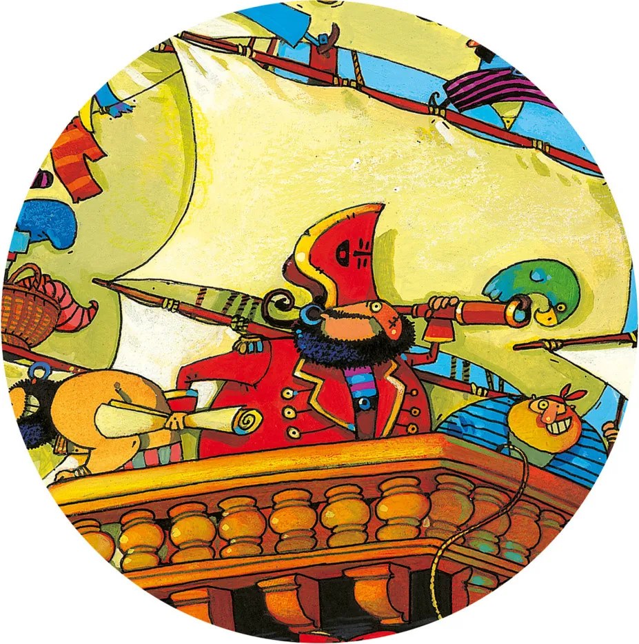 Puzzle - pirati in azione - 54 pezzi