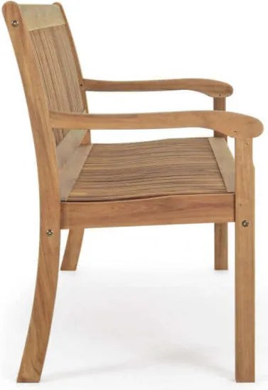 Panca 2 Posti 120x62x88 h cm in Legno Marrone...