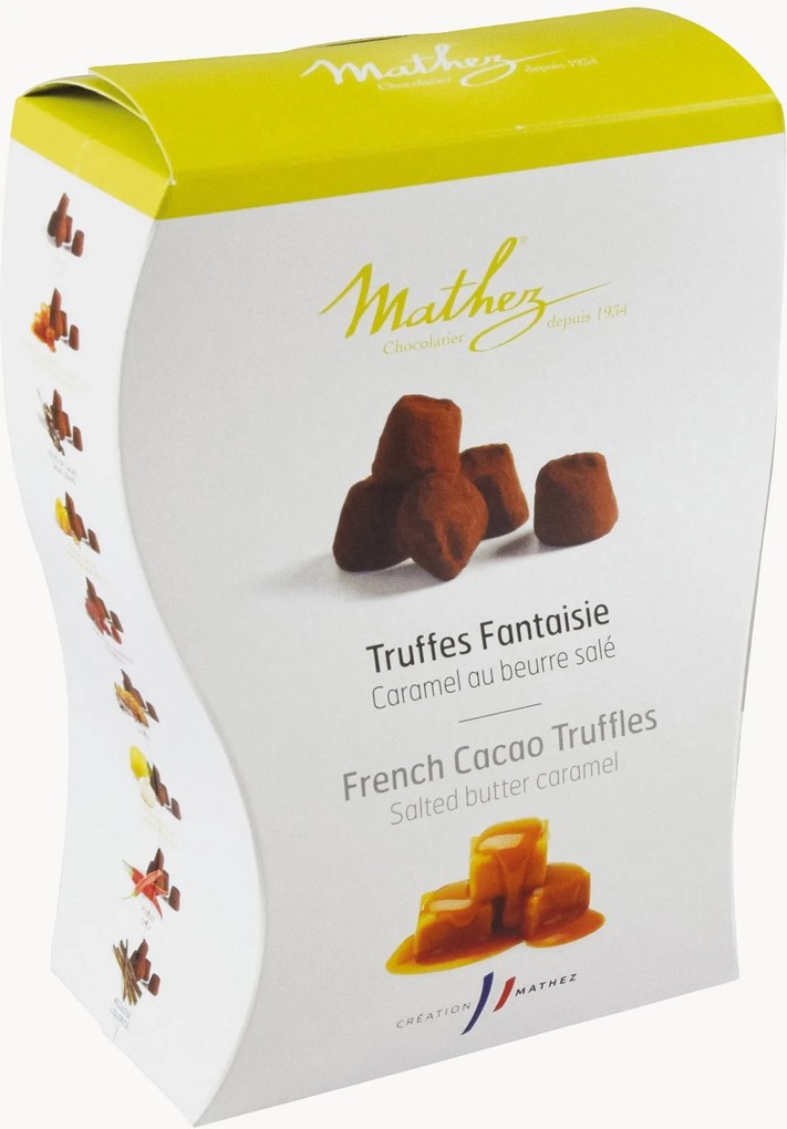 Tartufi al cioccolato francesi Mathez (Caramello salato)