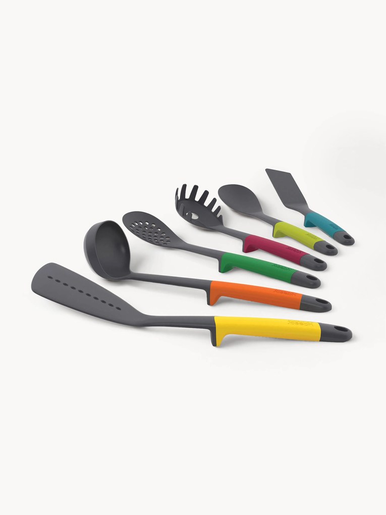 Set 6 utensili da cucina con supporto Protected