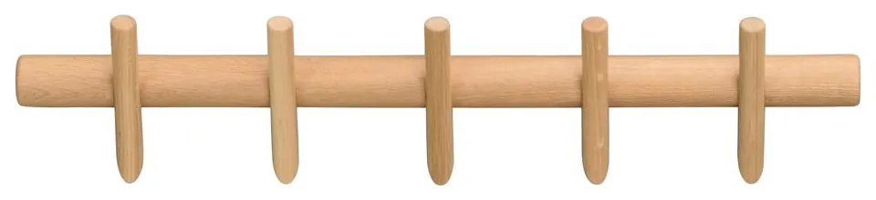 Appendiabiti da parete in legno di quercia in colore naturale Hillmond - Rowico