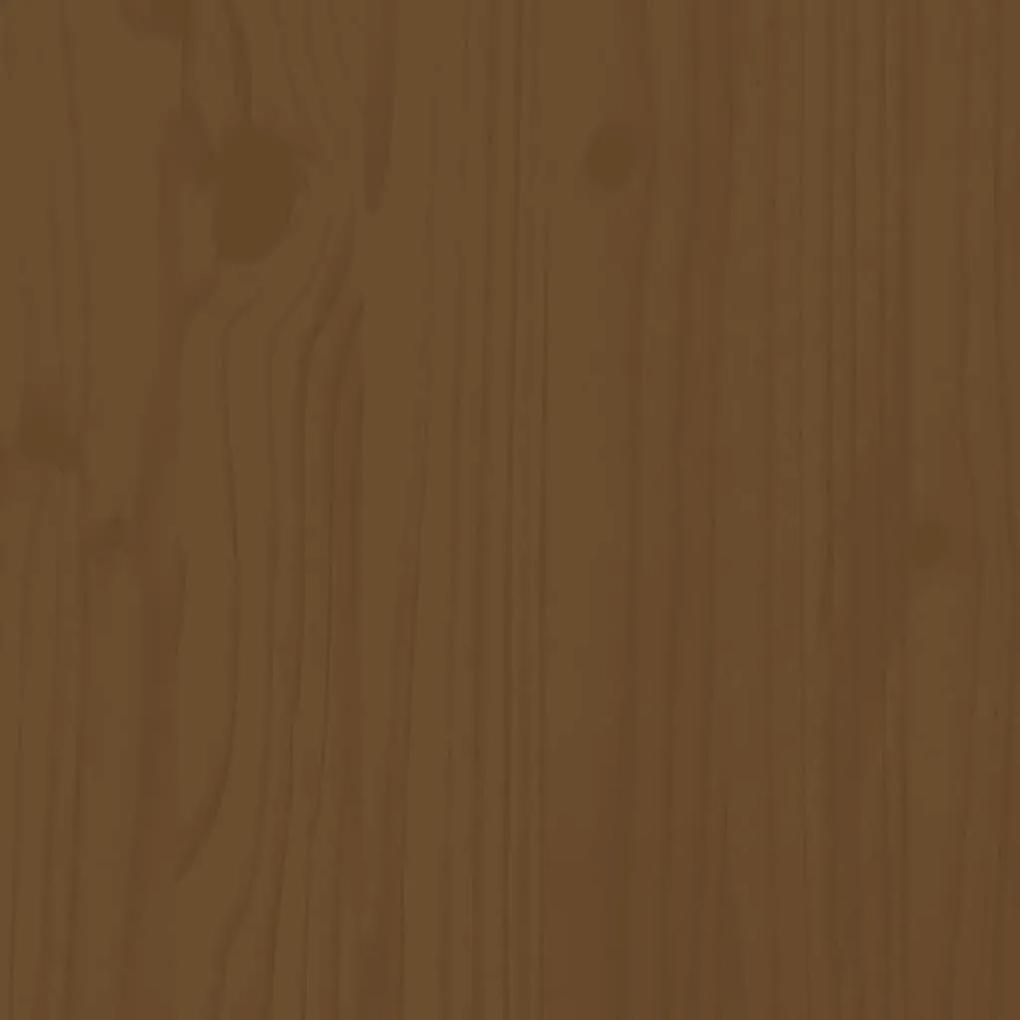 Panca da Giardino Miele 110x38x45 cm Legno Massello di Pino