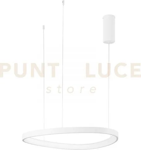 Lampadario a sospensione led klapton bianca 58w 8360lm cct 3000 400...