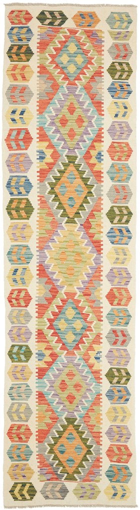 Kilim Tappeto orientale 80 x 300 (Pakistan) Tessuto A Mano
