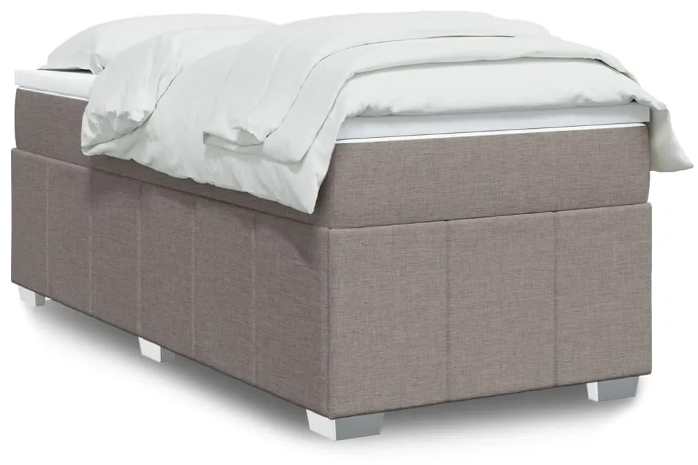Giroletto A Molle Con Materasso Tortora 90x200 Cm İntessuto /