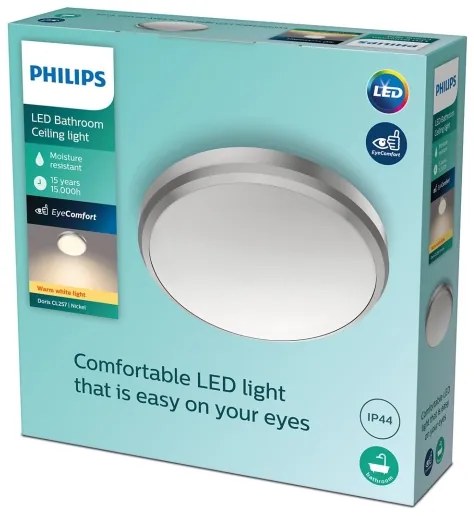 Philips - Plafoniera LED da bagno DORIS LED/6W/230V 2700K IP44