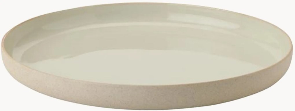 Set di 2 piatti da colazione in gres Emma