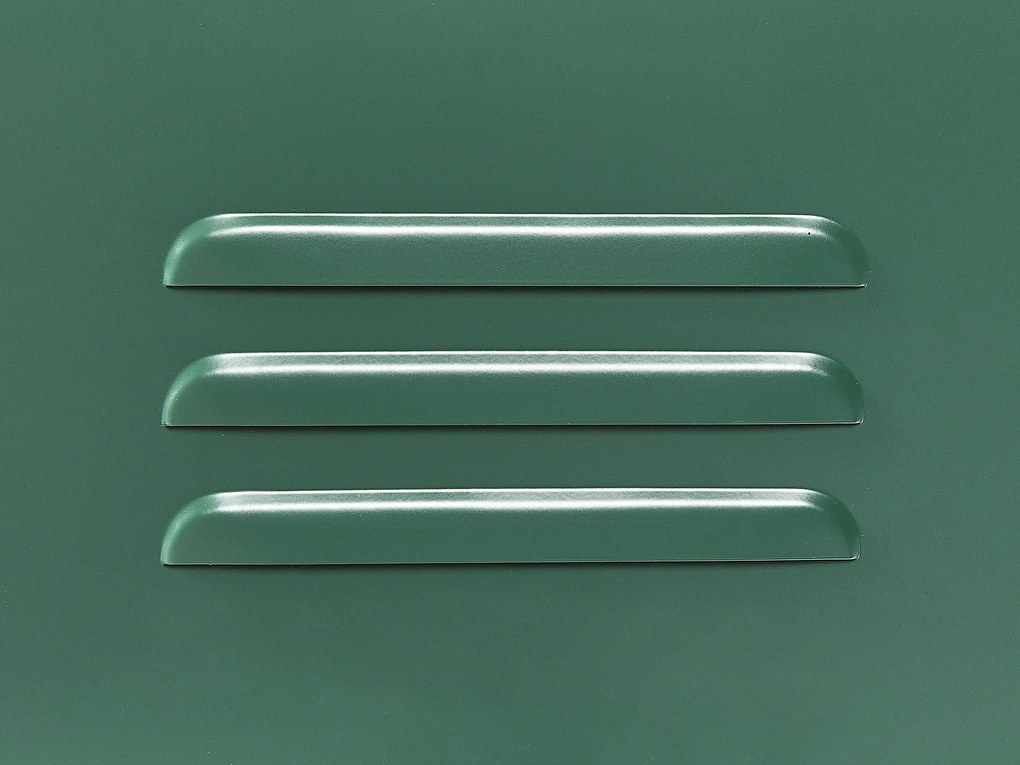 Armadio da ufficio metallo verde scuro 40 x 43 cm WOSTOK Beliani