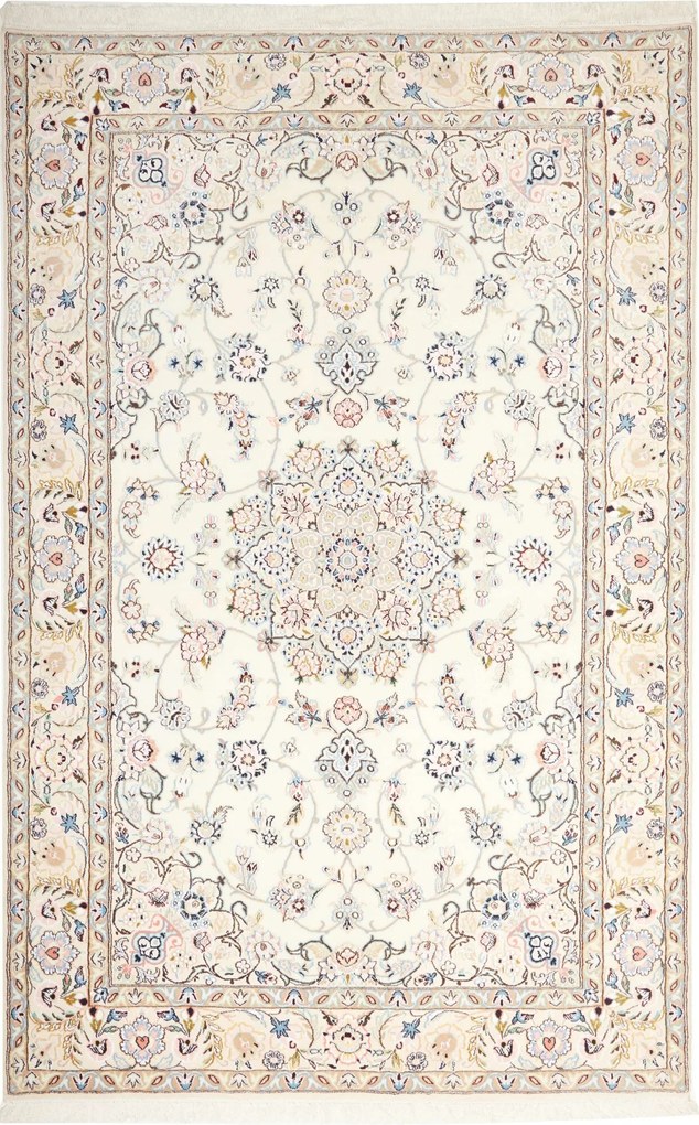 Nain Tappeto persiano 250 x 170 Beige (Iran) Annodato A Mano