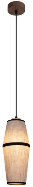 Spot-Light 1691074 - Lampada sospesa a cavo AMIGO 1xE27/25W/230V rovere