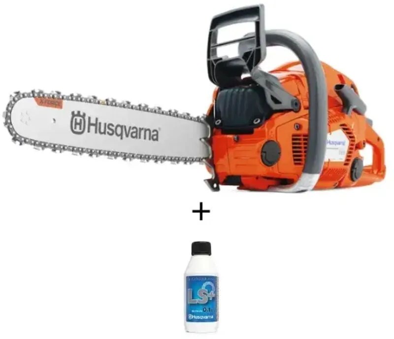 Husqvarna - Motosega a scoppio 555 professionale 60cc barra 45cm 3,1kW peso 5,9kg