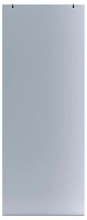 Anta per porta scorrevole esterno muro Satin Cristal, in vetro, L 96 x H 215 cm spessore 8 mm, apertura reversibile