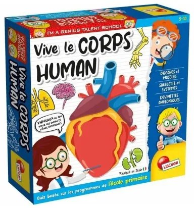 Gioco di Scienza Lisciani Giochi A game about the human body (FR)