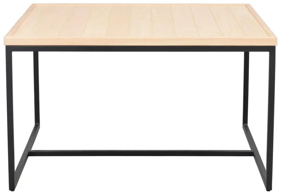 Tavolino con piano in legno di quercia in colore naturale ø 80 cm Deerfield - Rowico