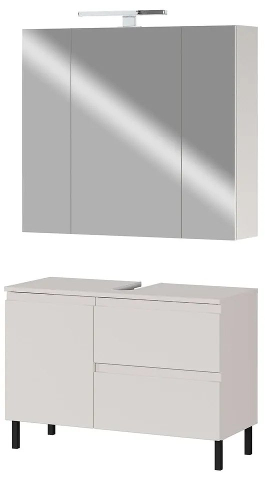 Set da bagno color crema Salinas – Germania