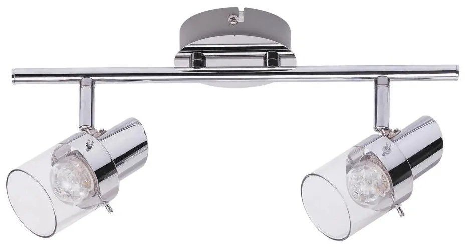 Rabalux 6672 - Faretto LED DAKOTA 2xLED/4,5W/230V