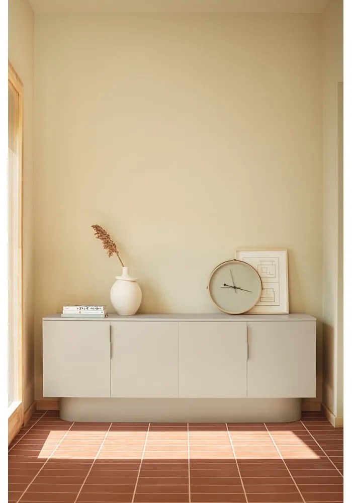 Cassettiera beige 200x78 cm Totem - Teulat