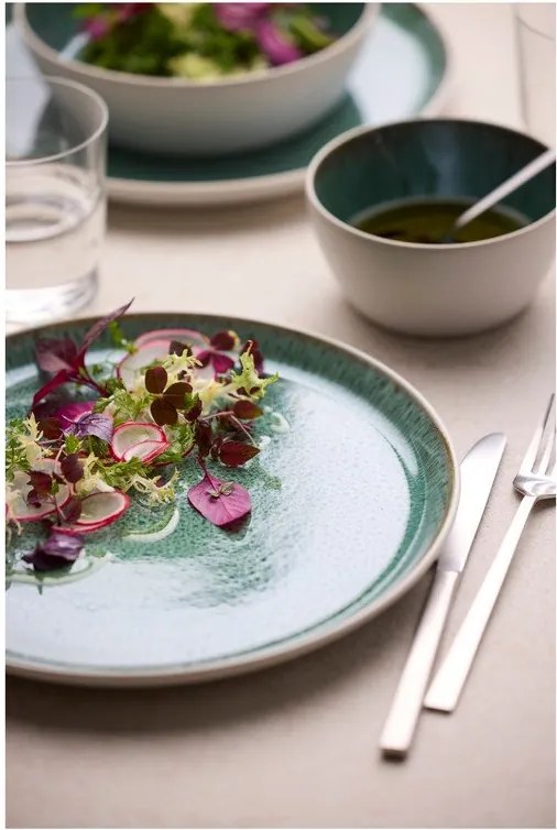 Ciotolina bianca/verde in gres 400 ml Gastro White/Green – Bitz