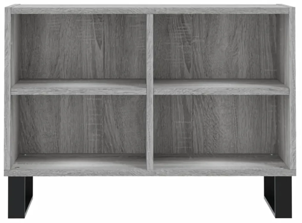 Mobile porta tv grigio sonoma 69,5x30x50cm in legno multistrato