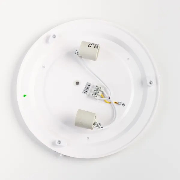 Brilagi - Plafoniera da bagno POOL 2xE27/15W/230V Ø 30 cm IP54 beige