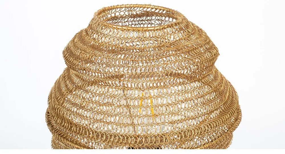 Lampada da tavolo in oro Lena - White Label