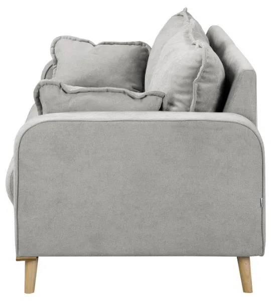 Divano grigio chiaro 193 cm Beata - Ropez