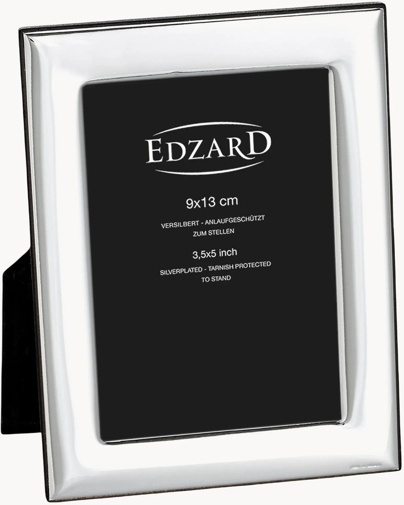 Cornice portafoto placcata in argento Lucera