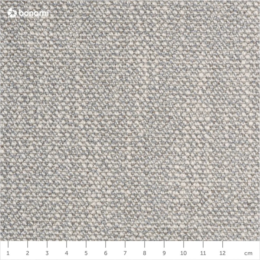 Letto matrimoniale imbottito grigio con contenitore con rete inclusa 180x200 cm Atesio – Meise Möbel