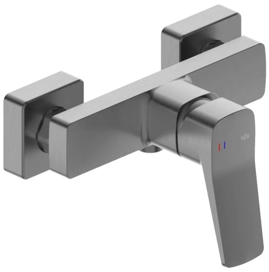 KFA Armatura 4526-010-61 - Miscelatore doccia MALAGA grigio metallizzato