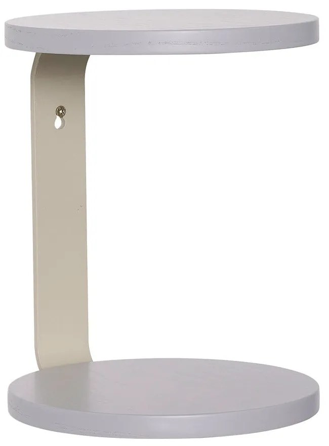 Comodino sospeso grigio Oto - Hübsch