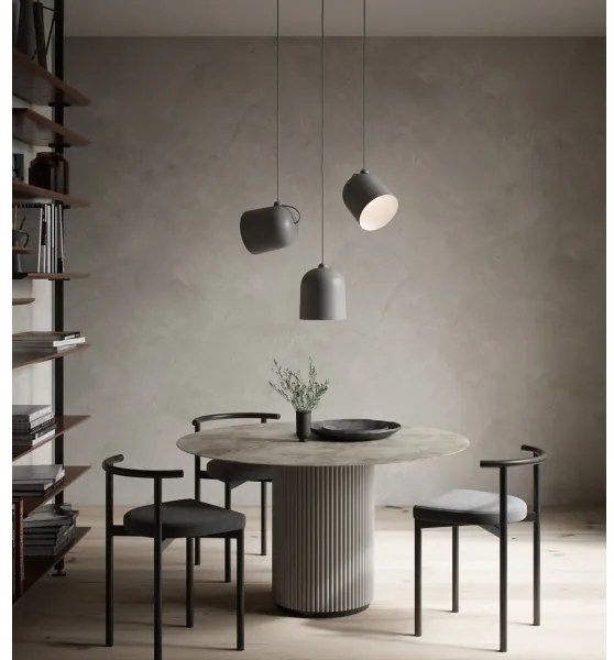 DFTP by Nordlux - Lampada a sospensione su cavo ANGLE 1xE27/25W/230V, grigio