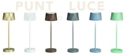 Lampada da tavolo senza fili touch macao bianco lt.macao-bianco