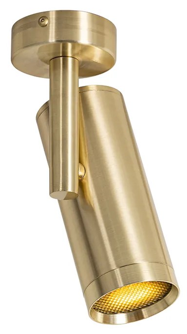 Faretto di design orientabile oro - Scopio Honey