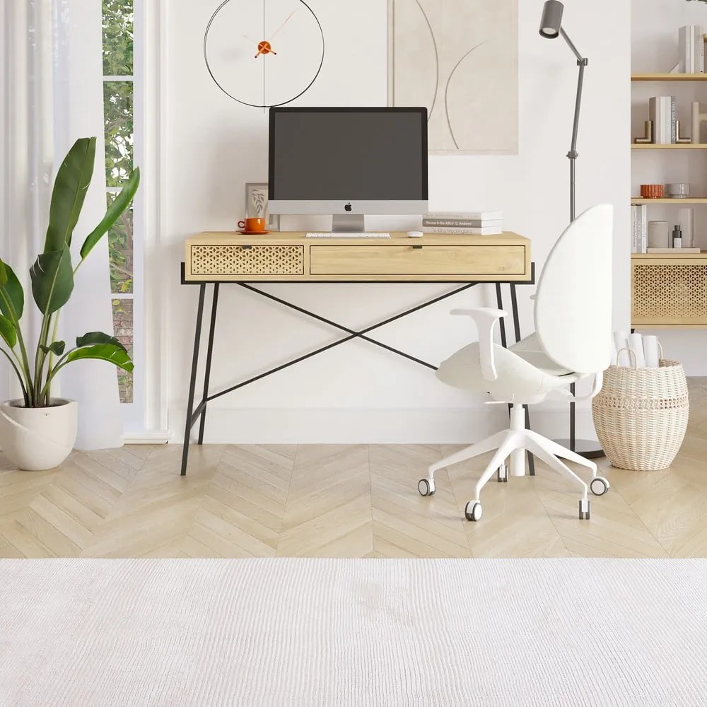 Tavolo da lavoro in rovere 60x110 cm Ecrin - Marckeric