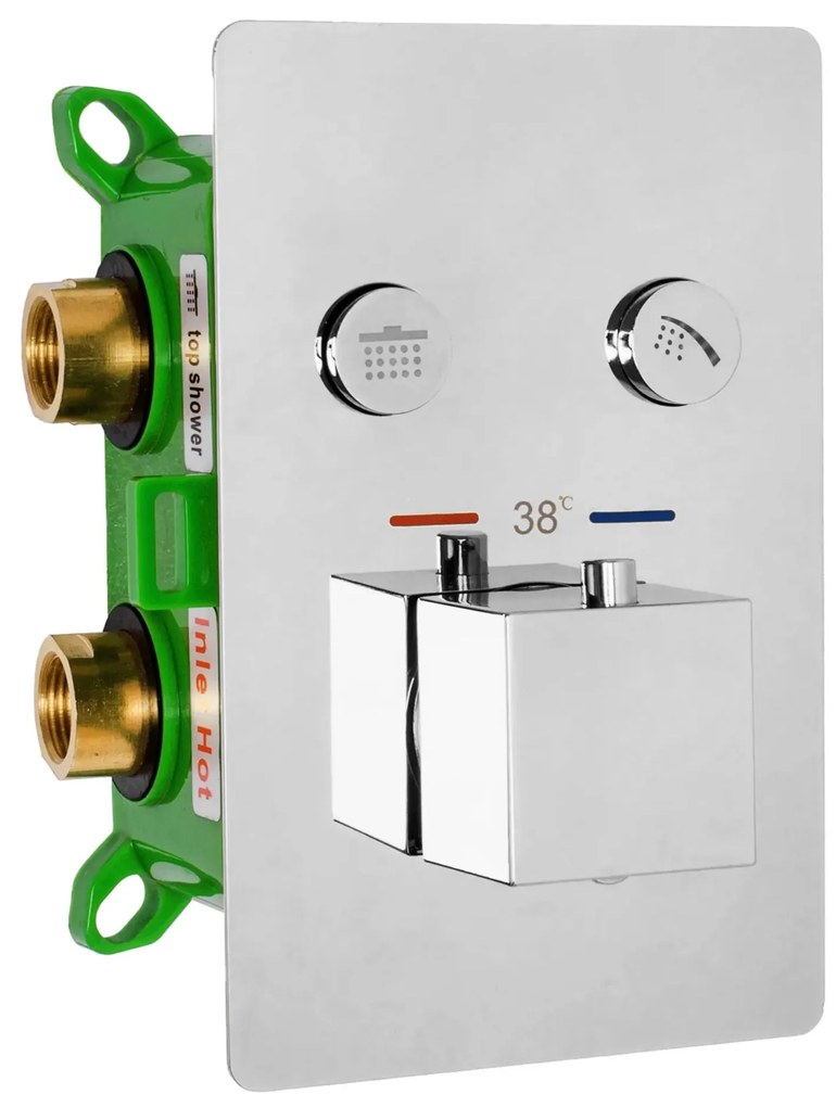 Set doccia da incasso Rea FENIX DAVIS CHROM BOX