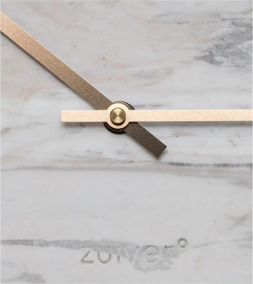 Orologio da parete in marmo bianco - Zuiver