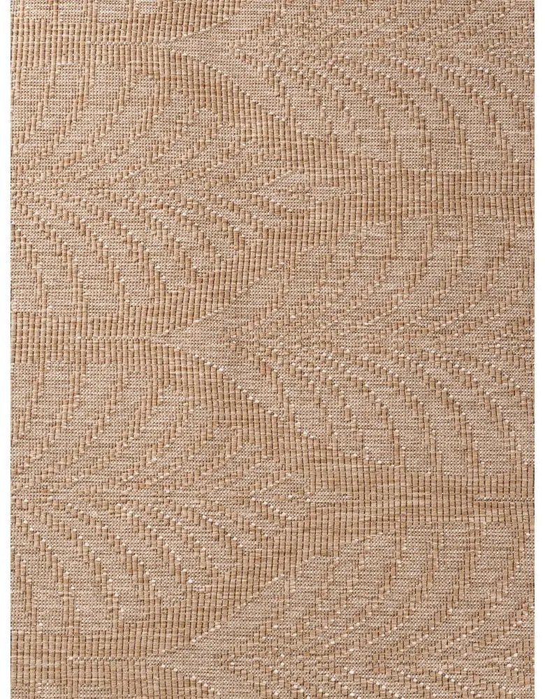 Tappeto da interno/esterno rotondo beige/avorio ø 160 cm Duet Liora – NORTHRUGS