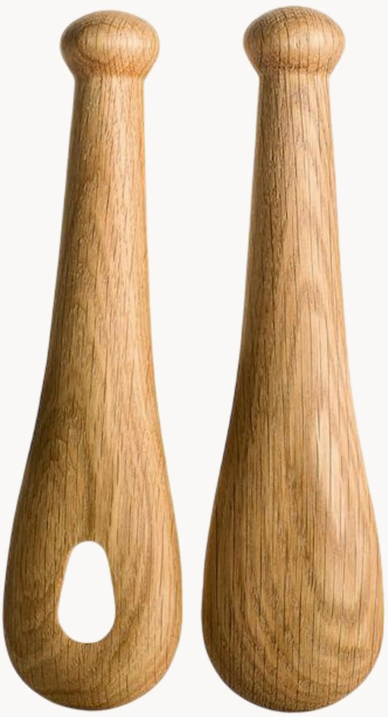 Set di 2 posate da insalata Nature