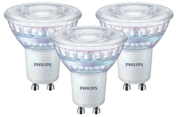 3-pack Lampadina LED Regulable 3,8W GU10 - Philips