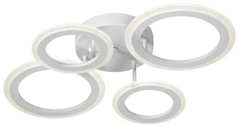 Lampadario a plafone 4xLED/21W/230V bianco