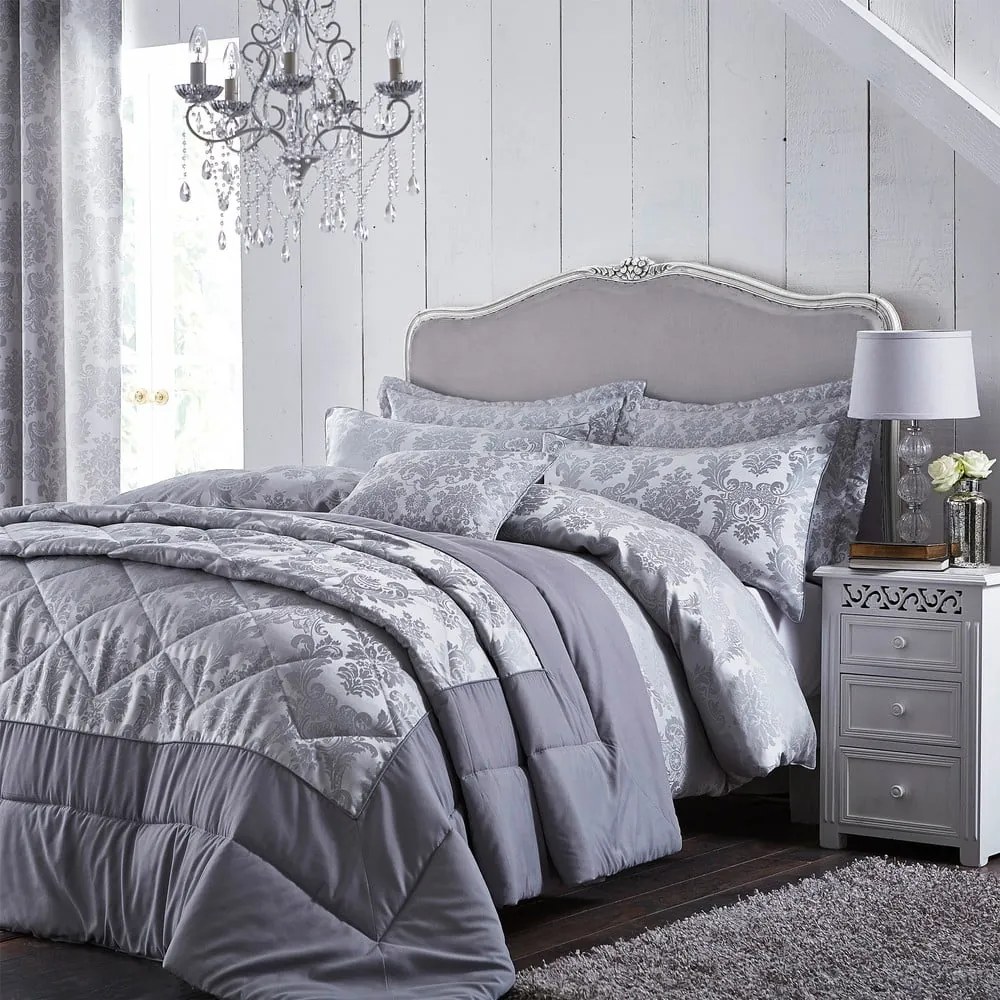 Set di federe decorative in tessuto damascato 2 pz 50x75 cm Damask Jacquard – Catherine Lansfield