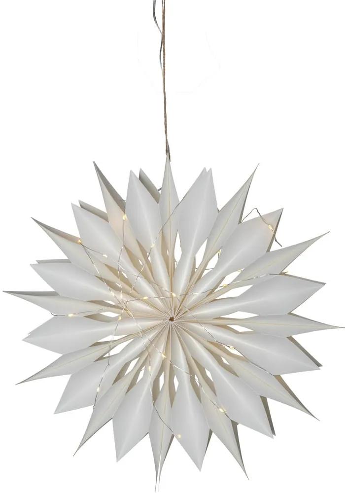 Decorazione luminosa bianca con motivo natalizio Flinga - Star Trading