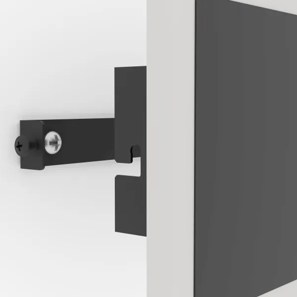 Eglo 901189 - Applique a LED TALAMELLO LED/12W/230V 3000K 12x23 cm nero