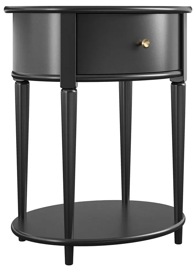 Comodino nero Aurora - Støraa