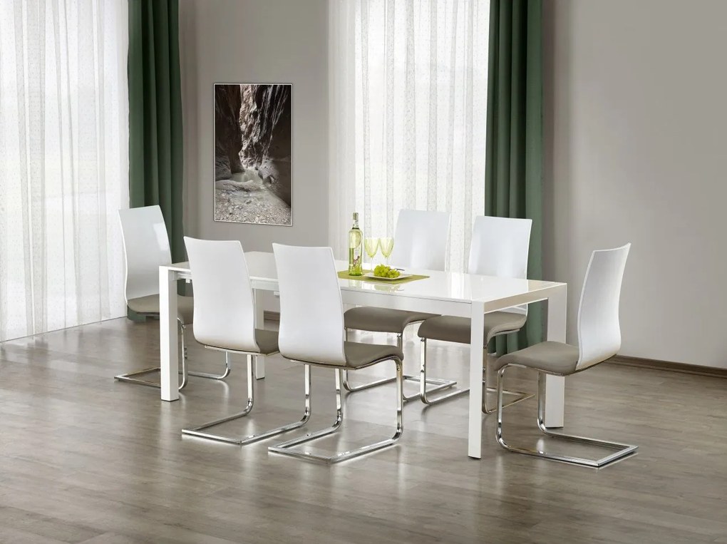 Stanford XL bianco L130-250 cm