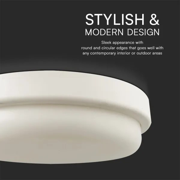 Plafoniera LED da bagno LED/24W/230V 4000K IP54 diametro 24 cm