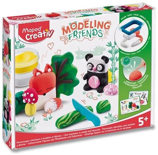 Set di modellazione Maped Creativ - Amici simpatici