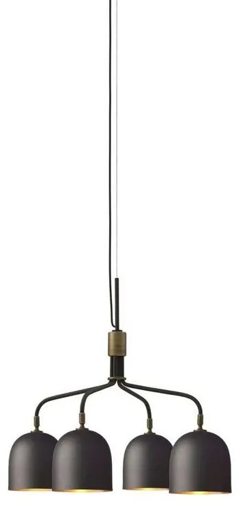 Howard 4 Lampadario Short Gunmetal - GUBI