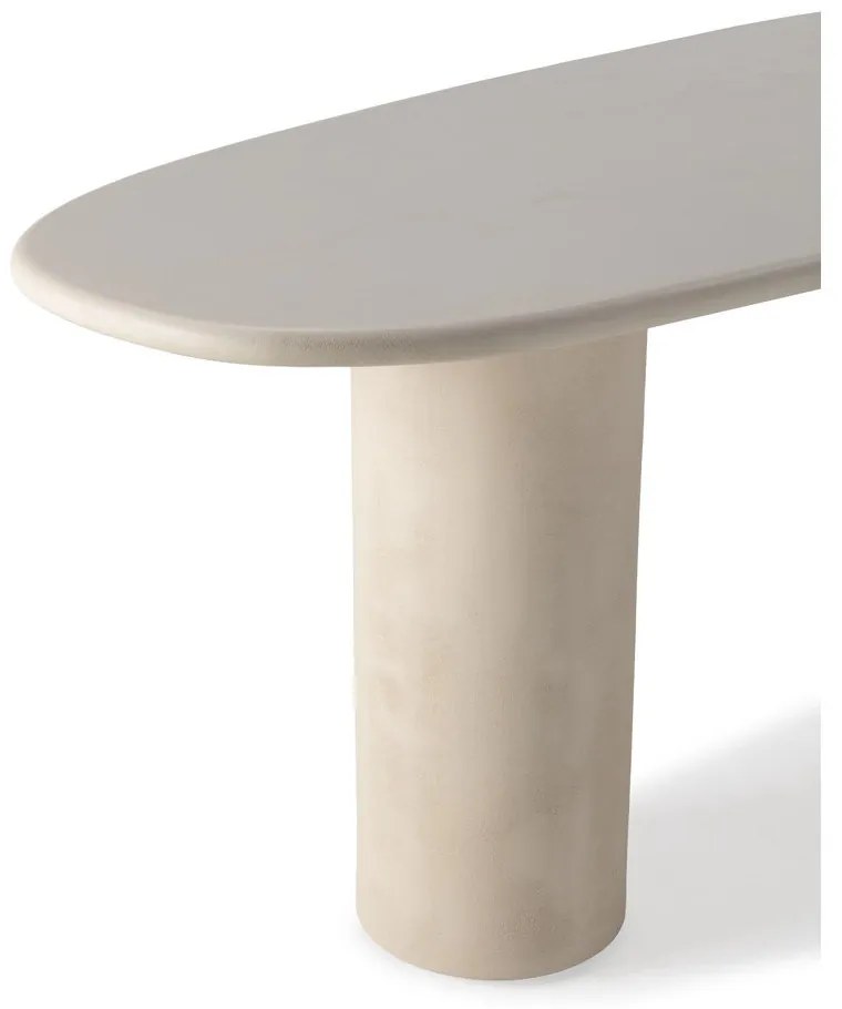 Tavolo da pranzo con effetto pietra 100x201 cm Daila – MOME